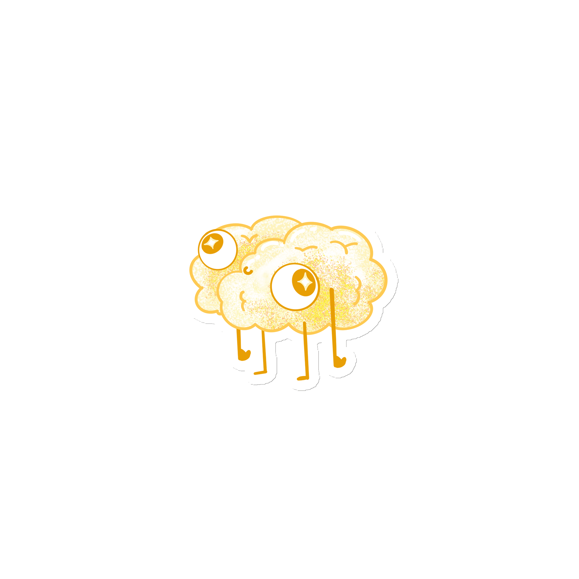 GOLDEN BRAINCELL MAGNET product image (1)