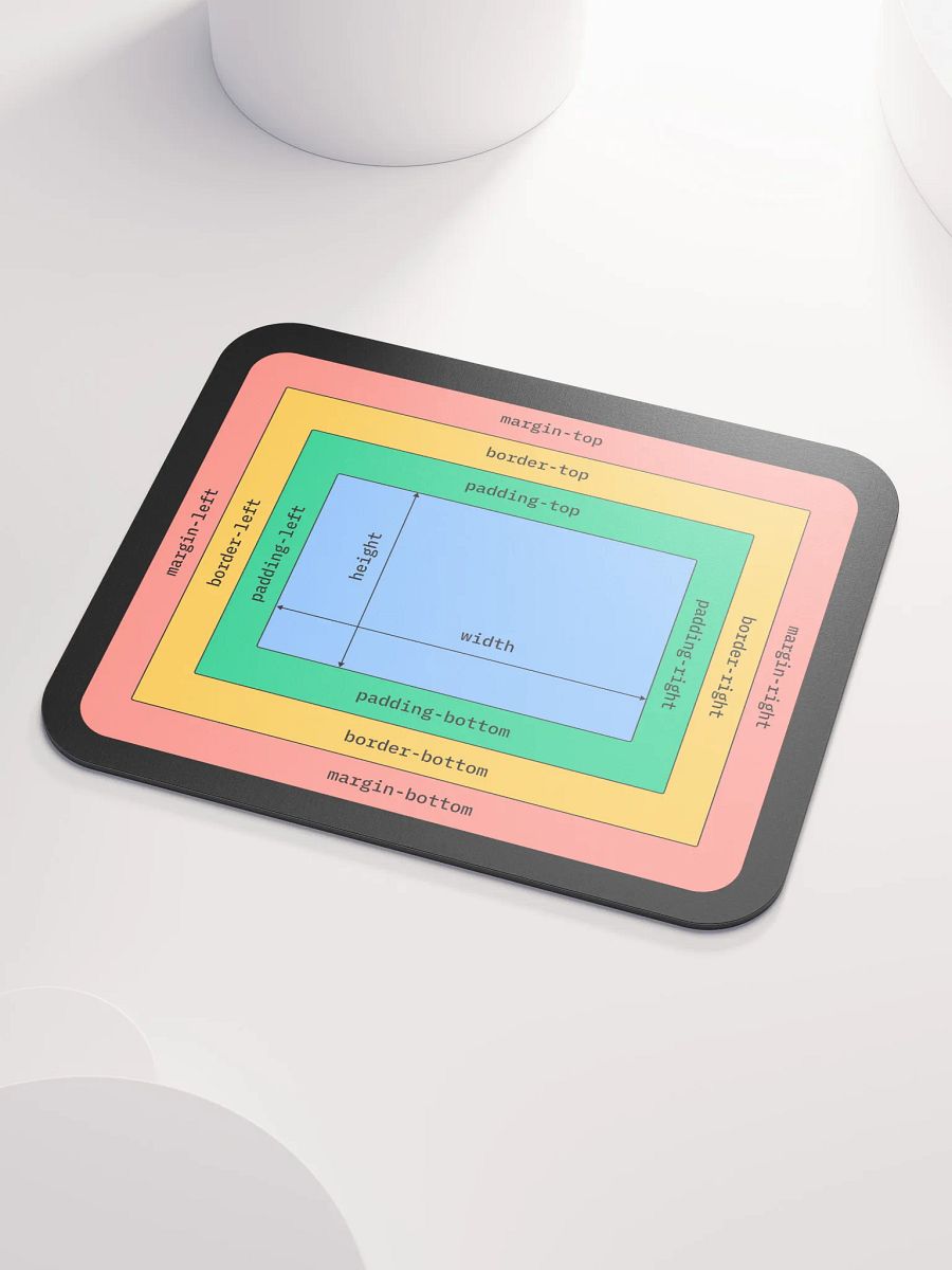 CSS box model mouse pad product image (3)