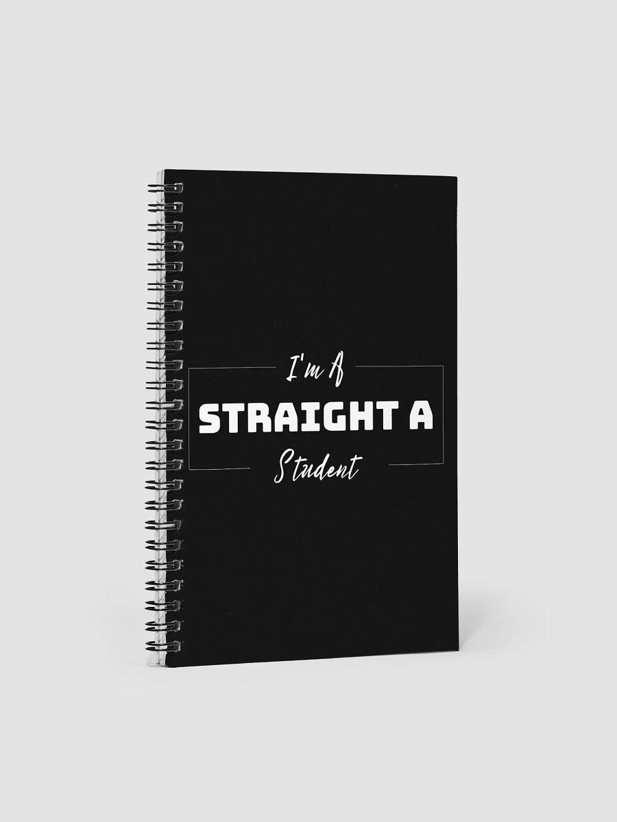 Straight A Student Spiral Notebook product image (1)