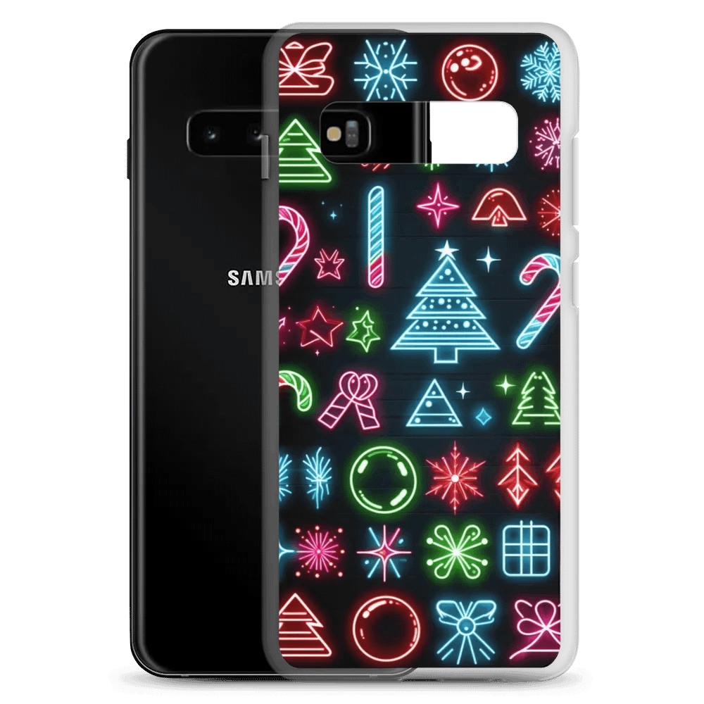 Neon Holiday Icons Samsung® Case product image (20)