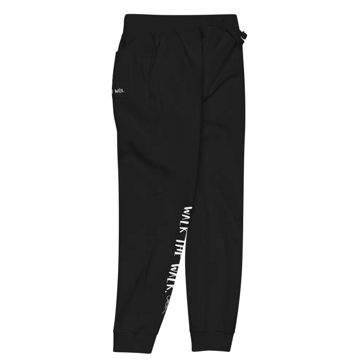 'Walk the Walk' Fleece Jogger Pants product image (2)
