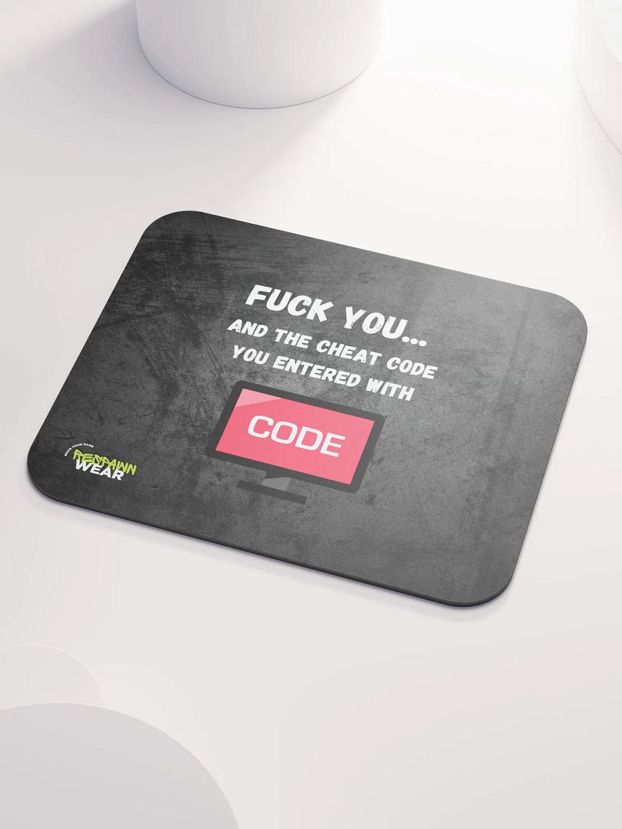 Cheat Code Rebellion Mouse Pad product image (3)