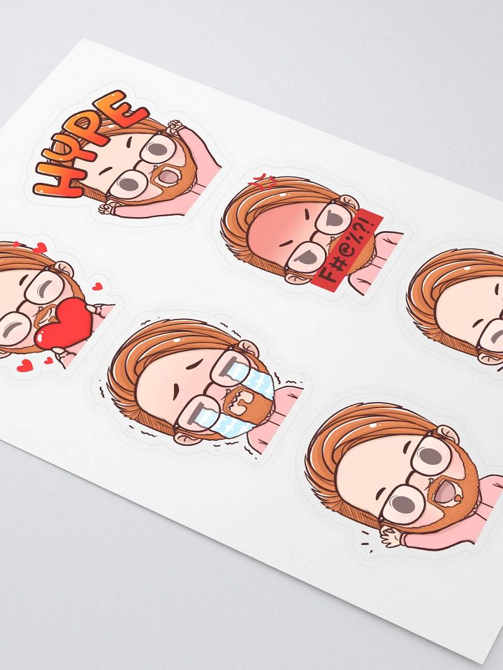 Emote Extravaganza Sticker Sheet product image (2)