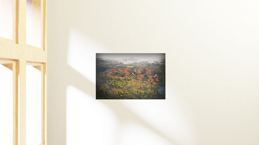 Asgarnia | Enhanced Matte 3D OSRS Poster product image (4)