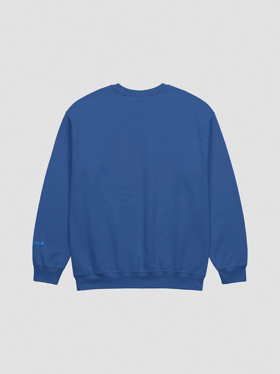 CMYK Embroidered Sweatshirt (Blue) product image (2)