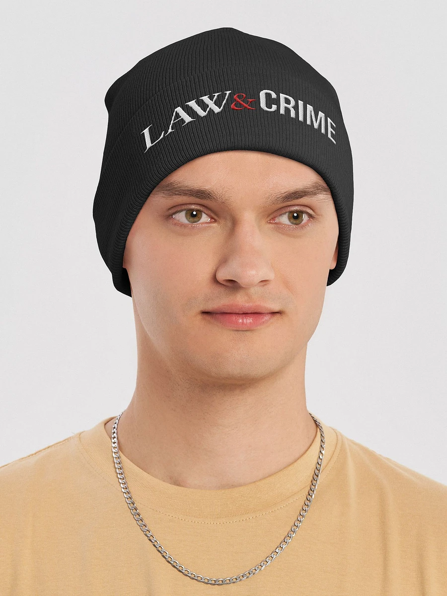 Law & Crime Cuffed Beanie product image (4)