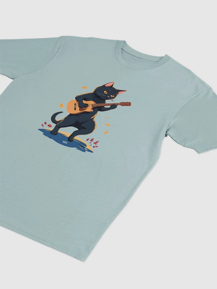 Autumn Serenade Cat Guitarist Tee product image (12)