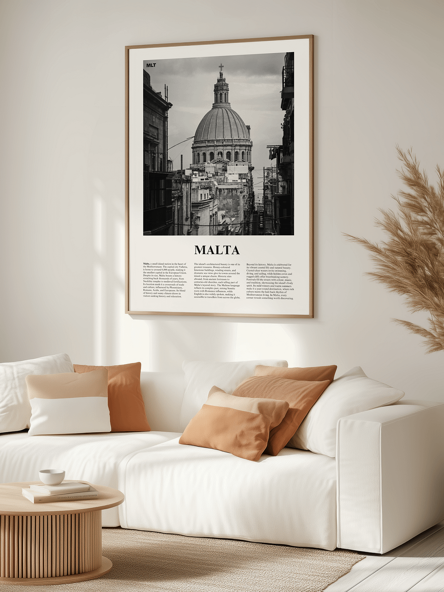 Malta 02 Newspaper Poster product image (3)