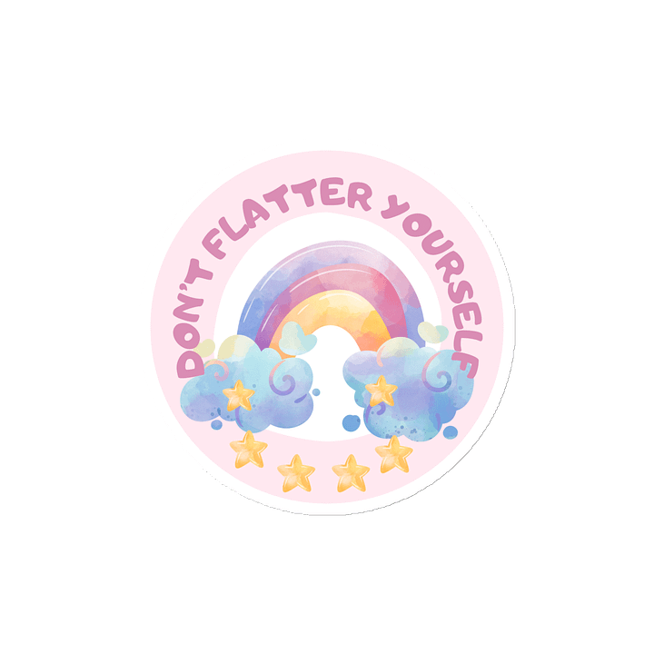 “Don’t Flatter Yourself” Magnet product image (2)