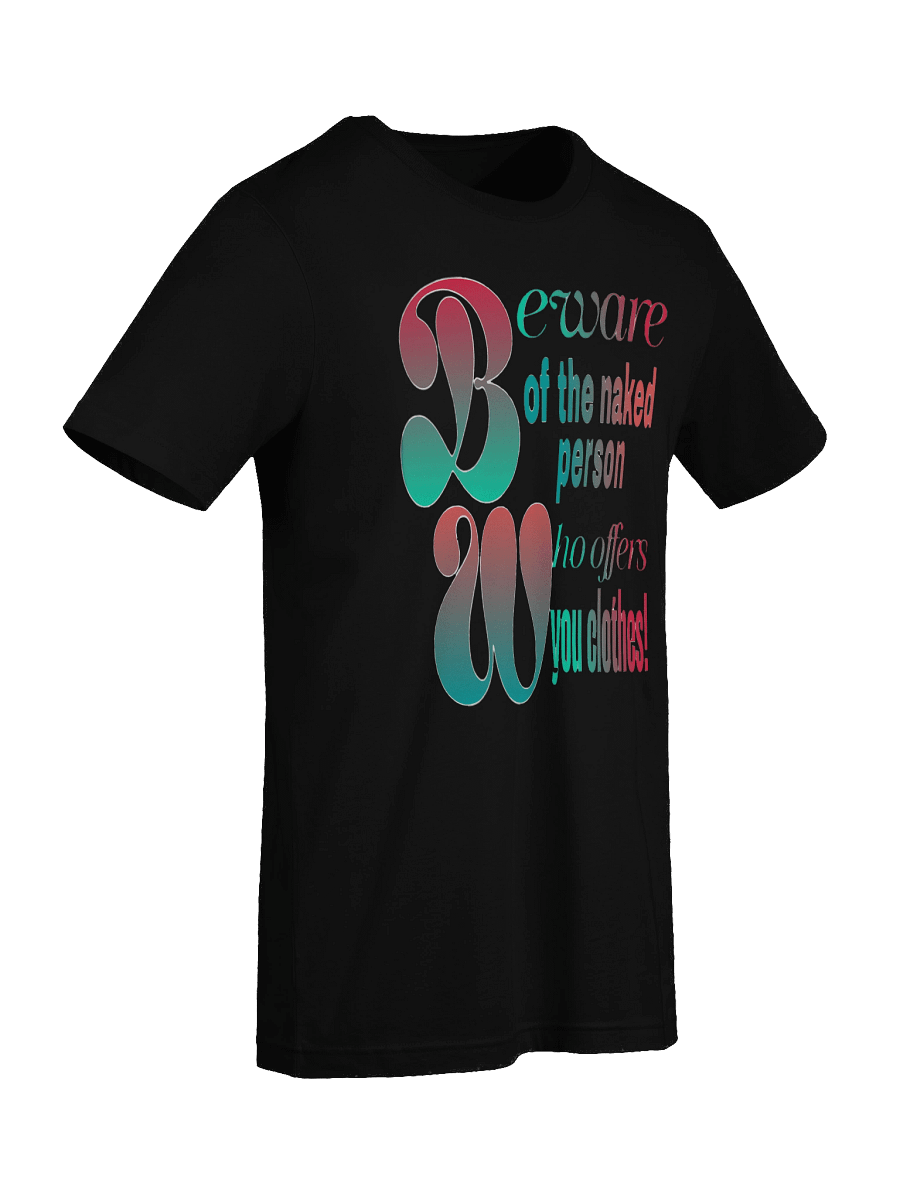 Bold Typography Unisex T-Shirt product image (33)