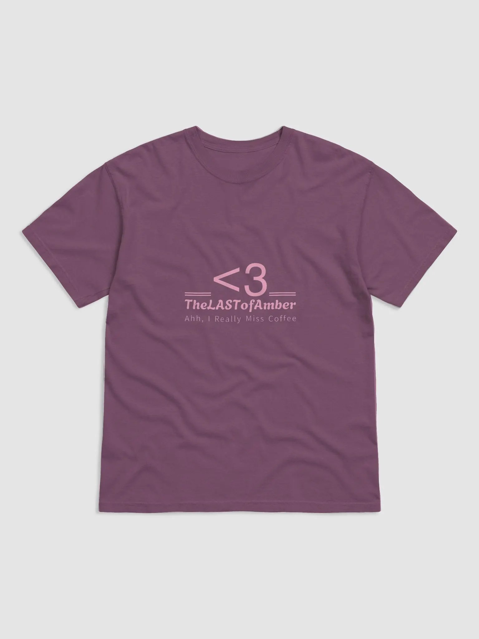 TheLASTofAmber logo shirt product image (1)