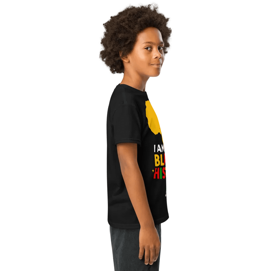 I Am Black History Kids Boys Black History Month T-Shirt product image (7)