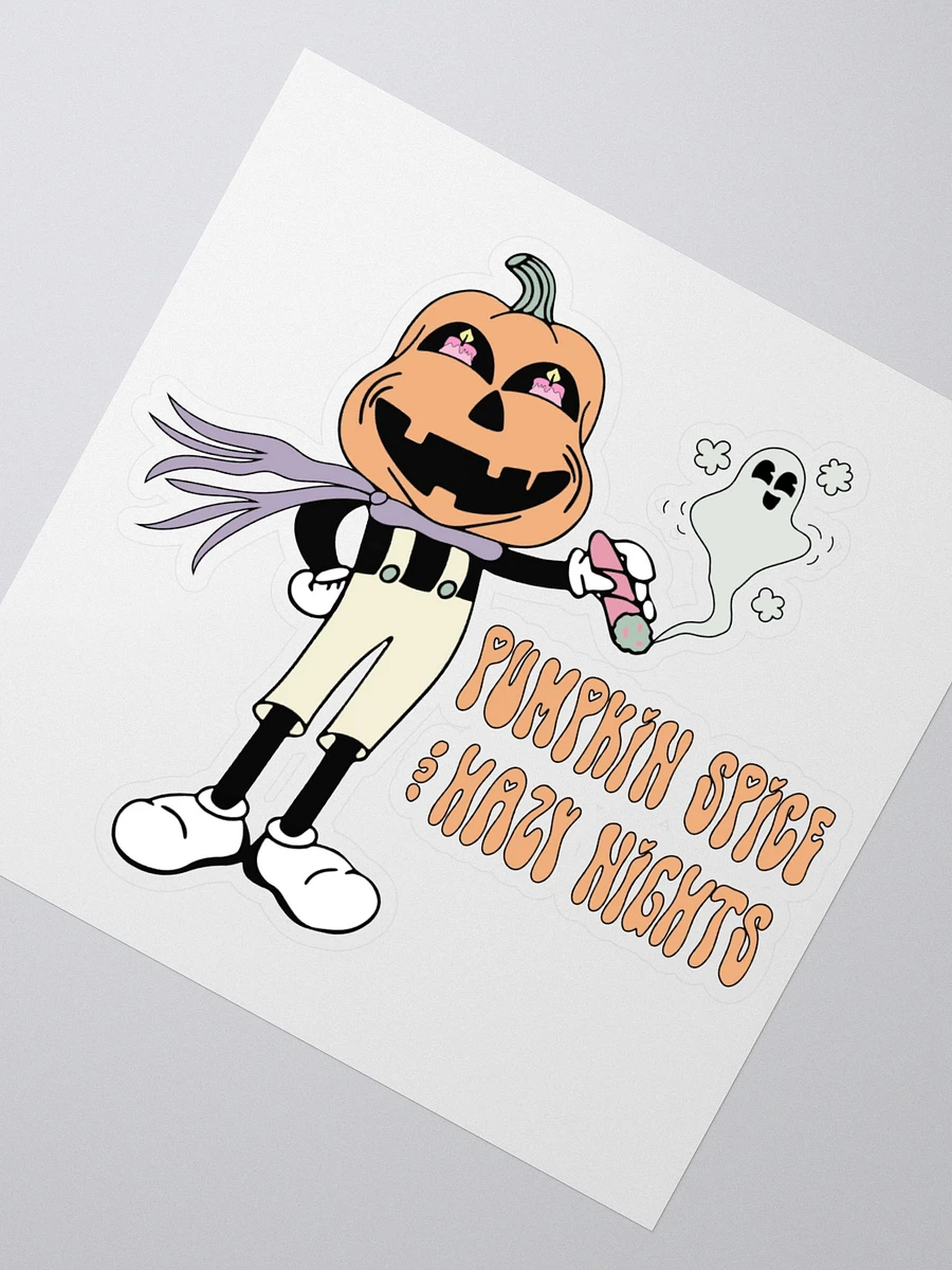 Pumpkin Spice & Hazy Nights Sticker product image (2)