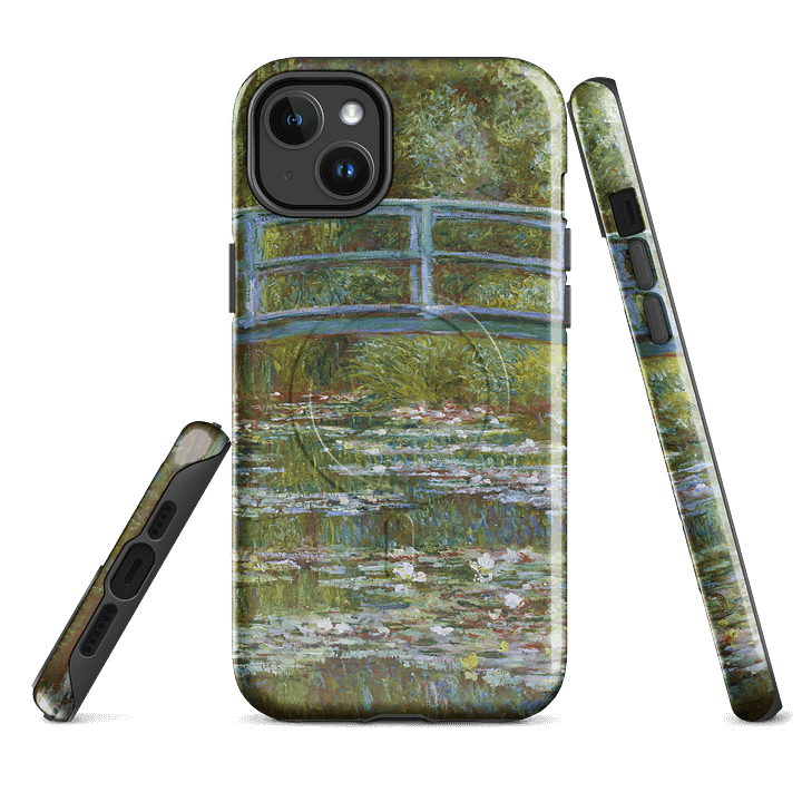 Monet Water Lily Bridge iPhone® MagSafe® Tough Case product image (2)