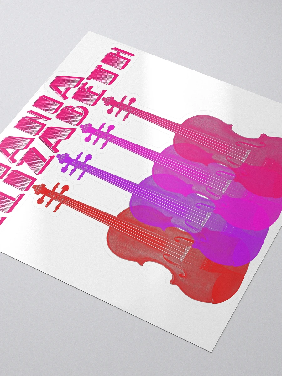 4 Fiddles Sticker - Purple product image (3)