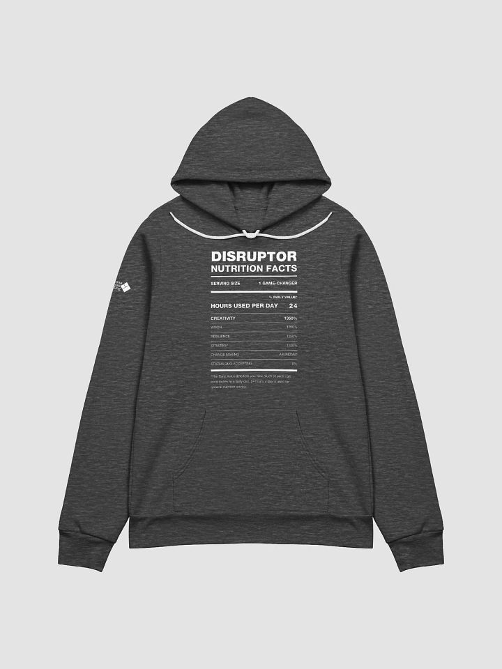 DISRUPTOR Nutrition Facts Comfort Hoodie product image (5)