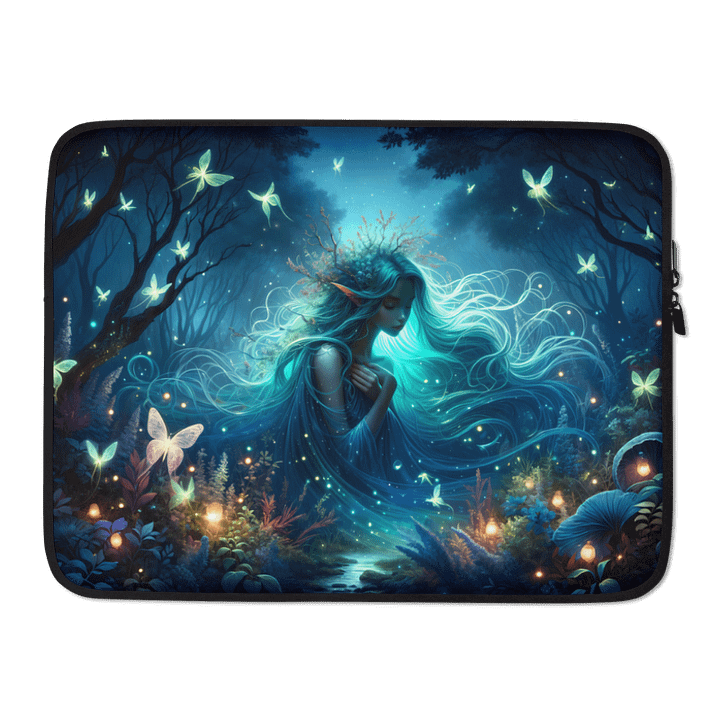The Glowing Heart of the Forest, Laptop Sleeve product image (2)