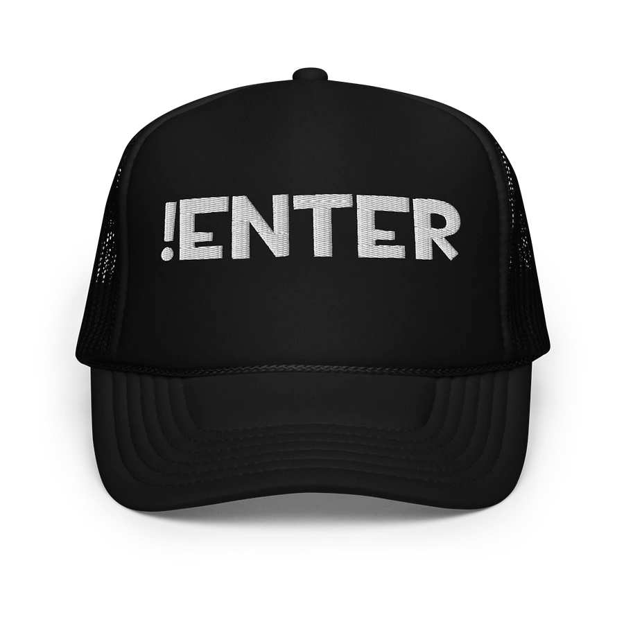 !ENTER 3D Puff Embroidered Hat product image (1)