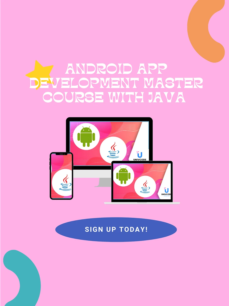 Android App Development Master Course with Java | Android product image (1)