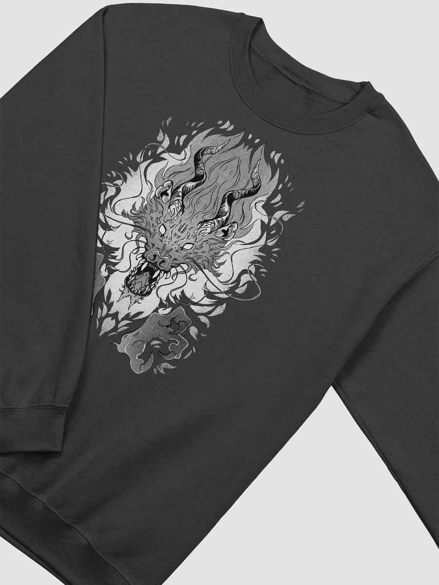 Black and White Possum Dragon Crew Neck product image (3)