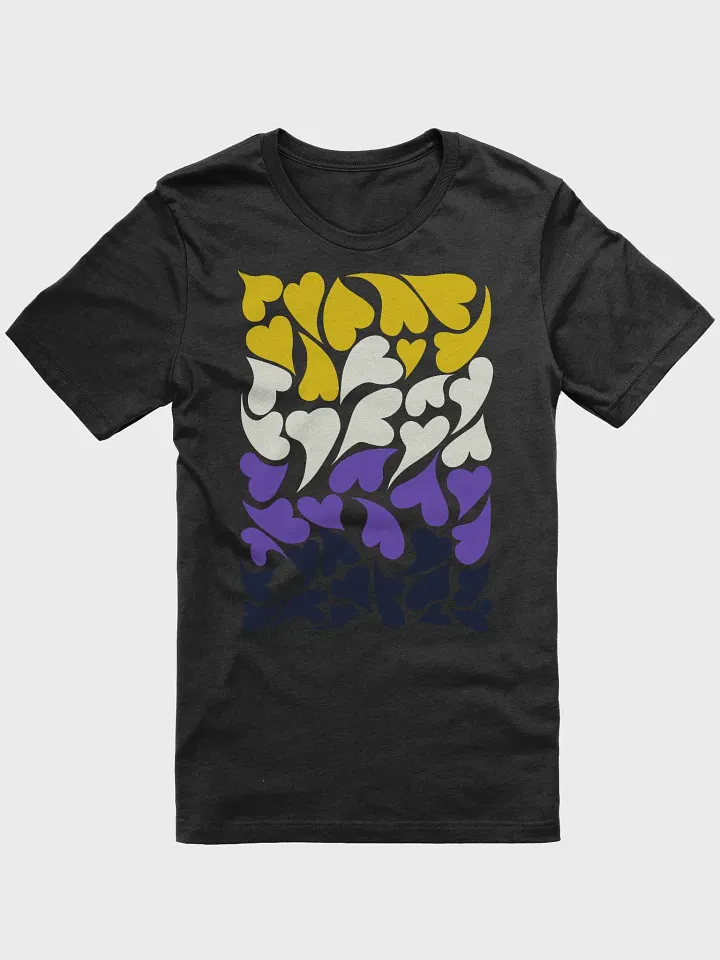Nestled PRIDE Nonbinary T-shirt product image (1)