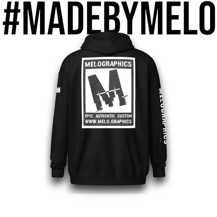 MELOGRAPHICS - Classic Zip Hoodie | #MadeByMELO product image (7)