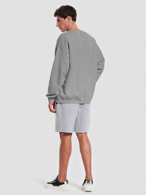 Photo showing Gildan Classic Crewneck Sweatshirt