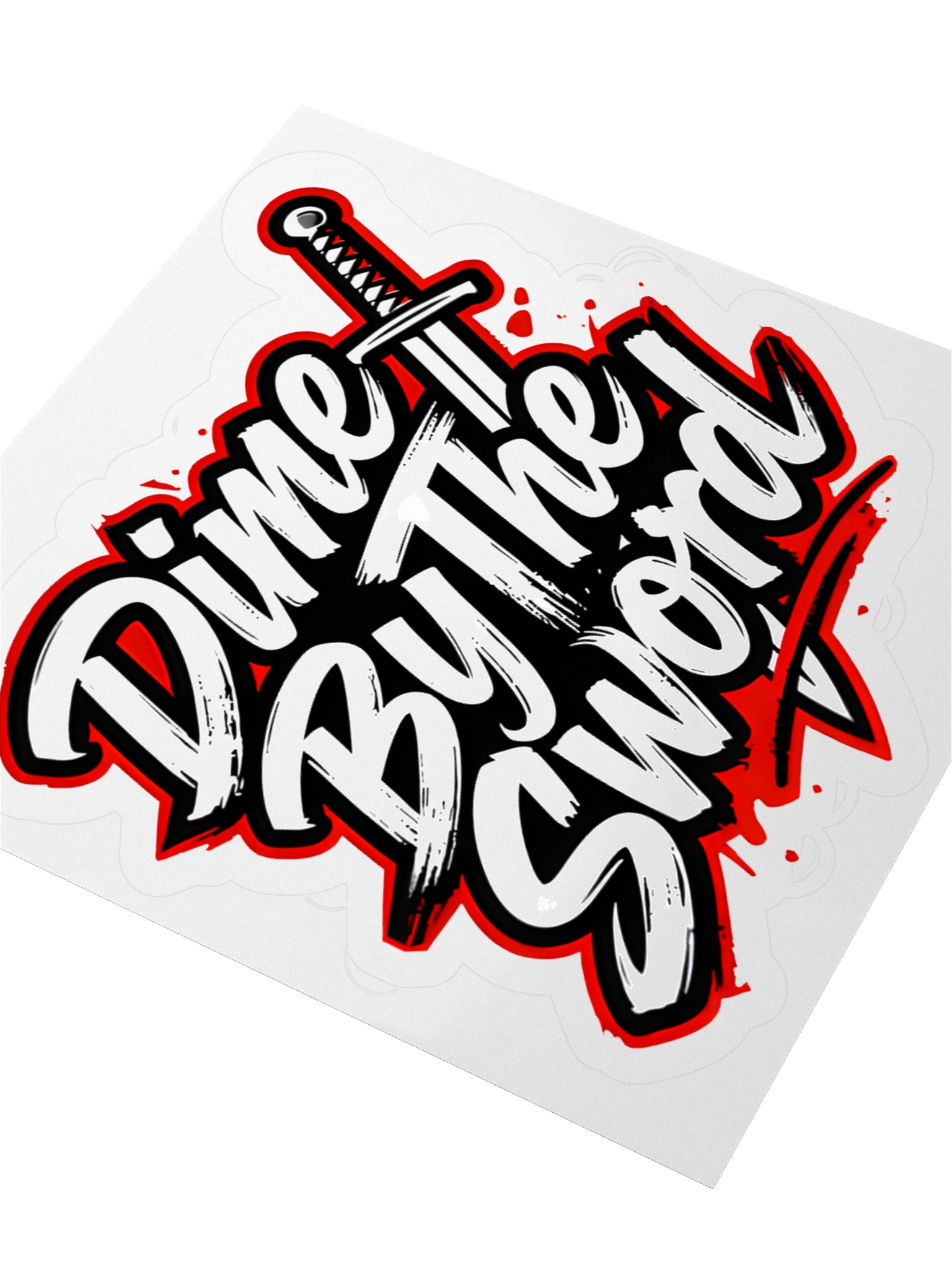 DBTS Kiss Cut Sticker - Sword Logo product image (7)