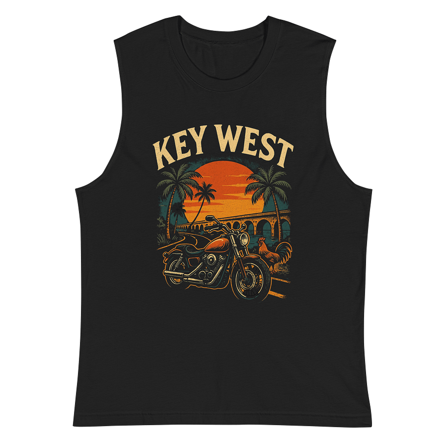 Key West Rider Rooster Men's Tank Top product image (3)
