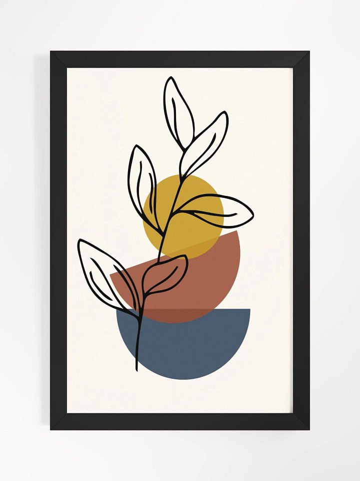 Minimalistic Botanical Harmony Poster product image (1)
