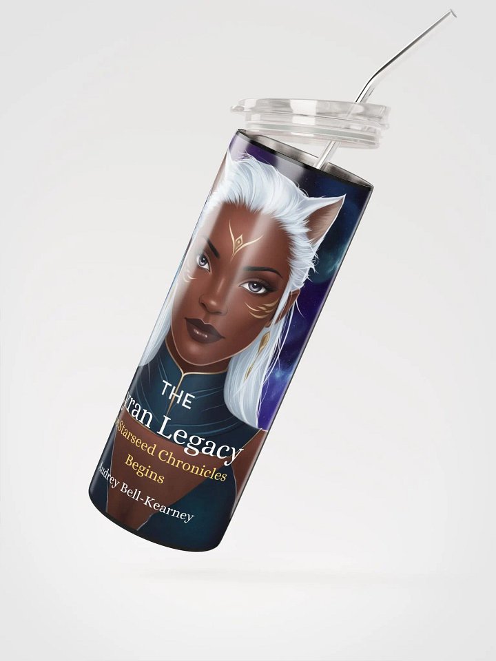 The Lyran Legacy 20oz Stainless Steel Tumbler: Sip the Power of the Cosmos product image (2)