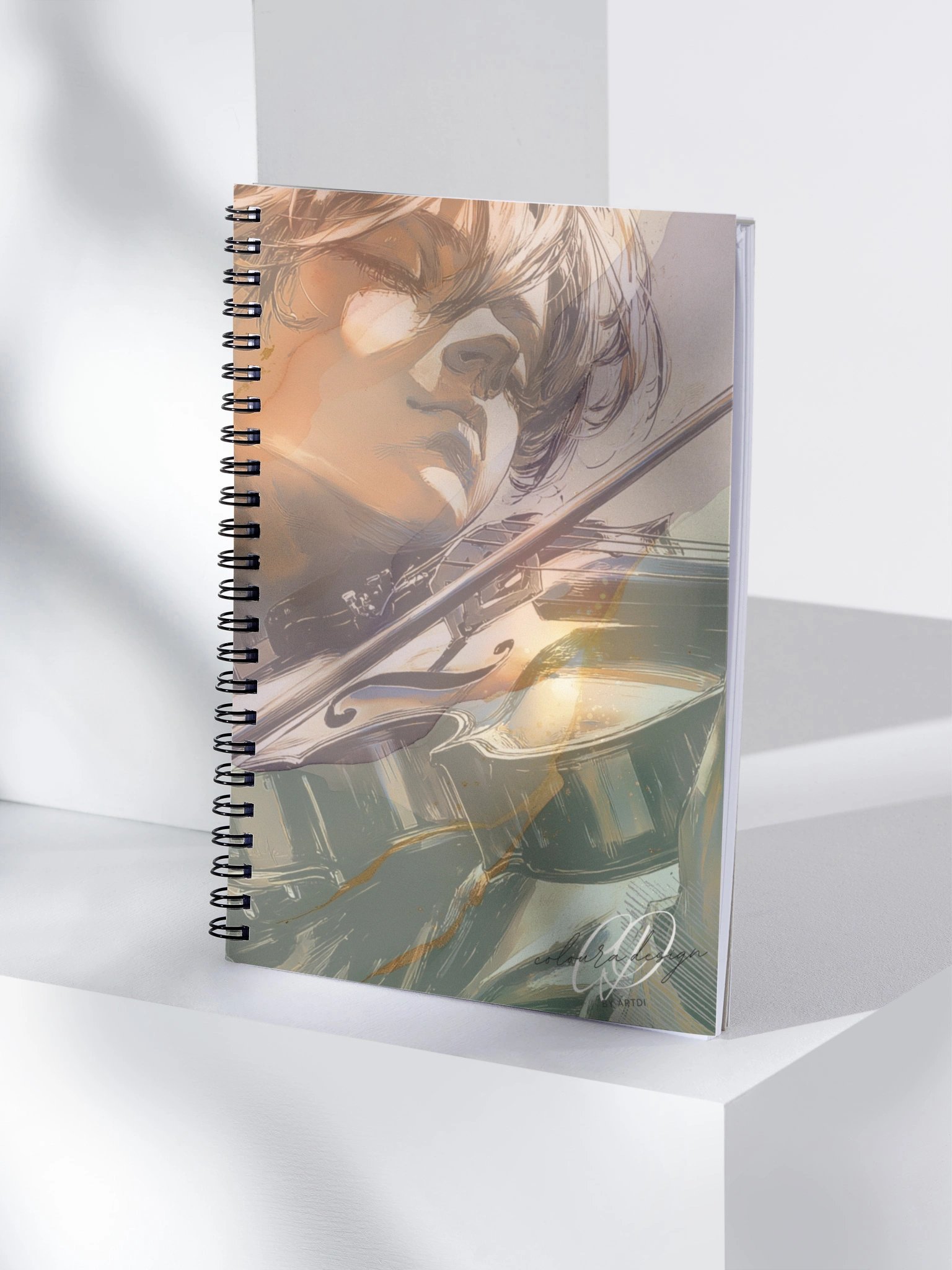 Melodic Muse Spiral Notebook product image (4)