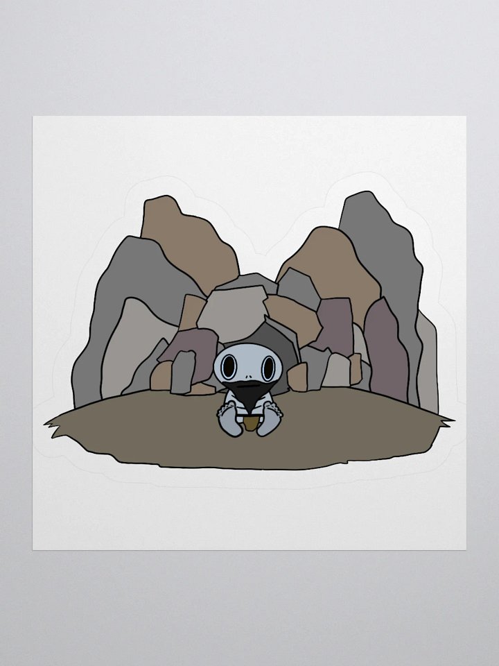Bob the Moon Eyed Person Cryptikids Sticker product image (1)