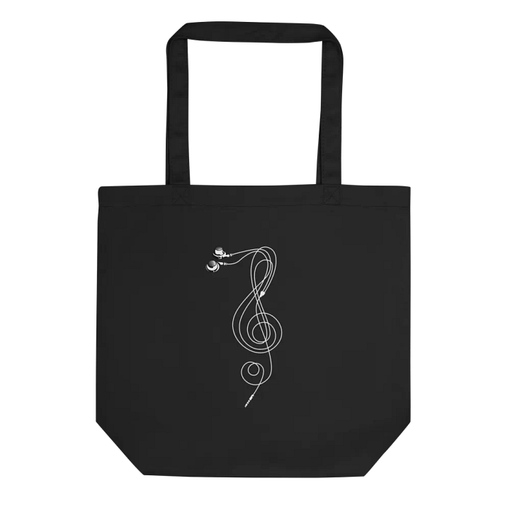 Earbud Clef tote bag product image (1)