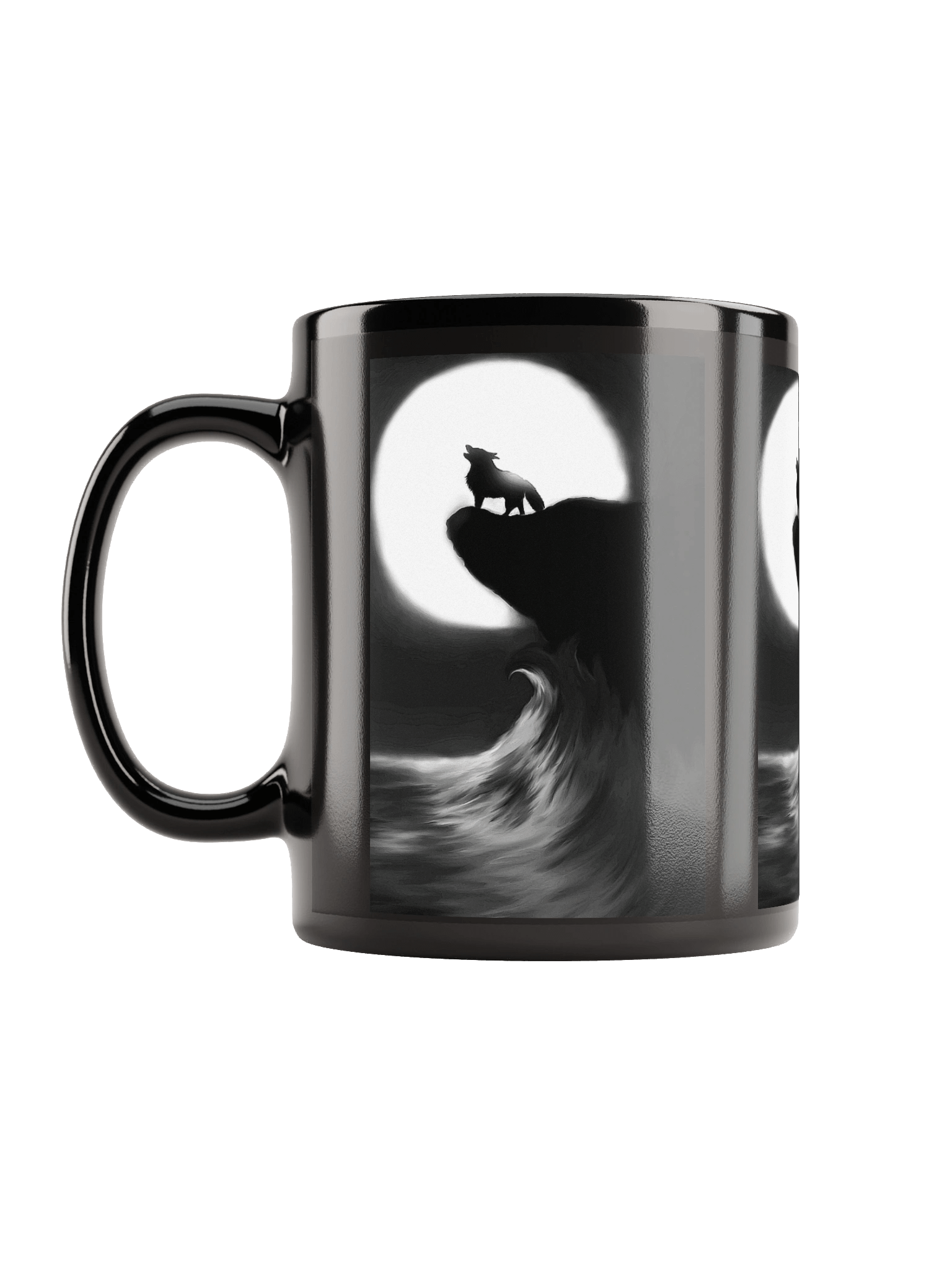 Howling Wolf Moon Mug product image (11)