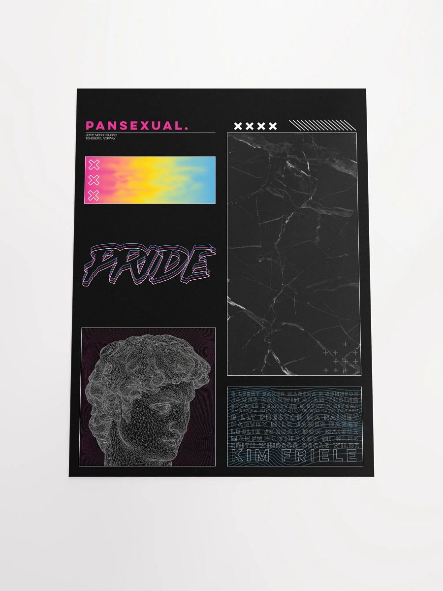 Pansexual Pride Poster product image (7)