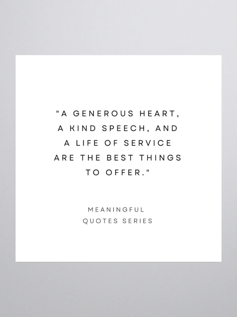 Meaningful Quotes Kiss-Cut Stickers product image (1)