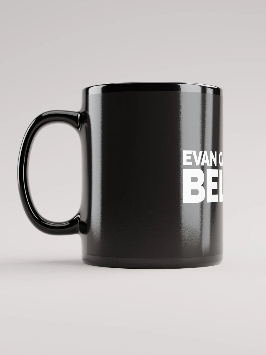 #Believe Black Glossy Mug product image (6)