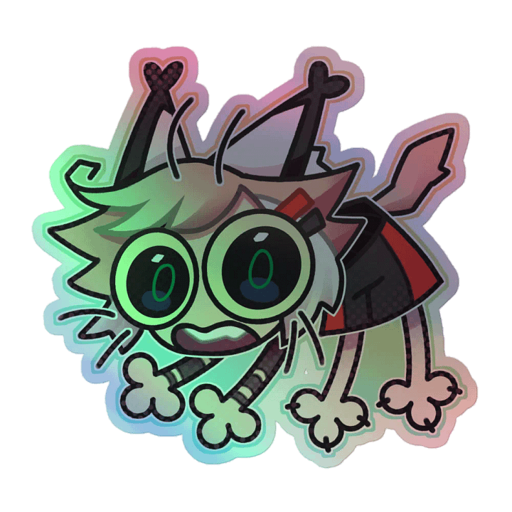 Snebby Scrungle Holographic Sticker product image (1)