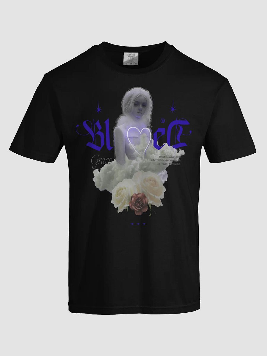 Ethereal Neon Heart T Shirt Gothic Fantasy Graphic product image (4)
