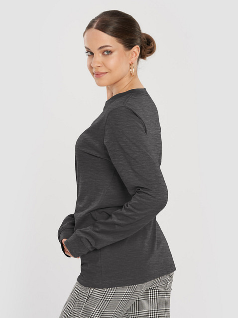 Photo showing Bella+Canvas Supersoft Long Sleeve T-Shirt