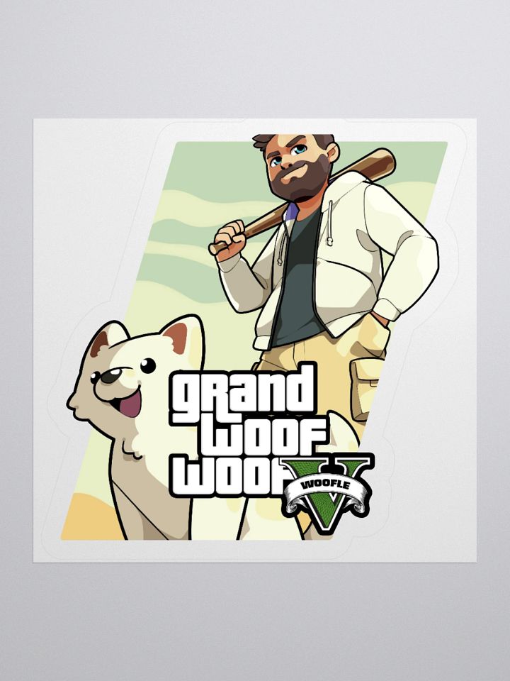 Grand Woof Woof Sticker product image (2)