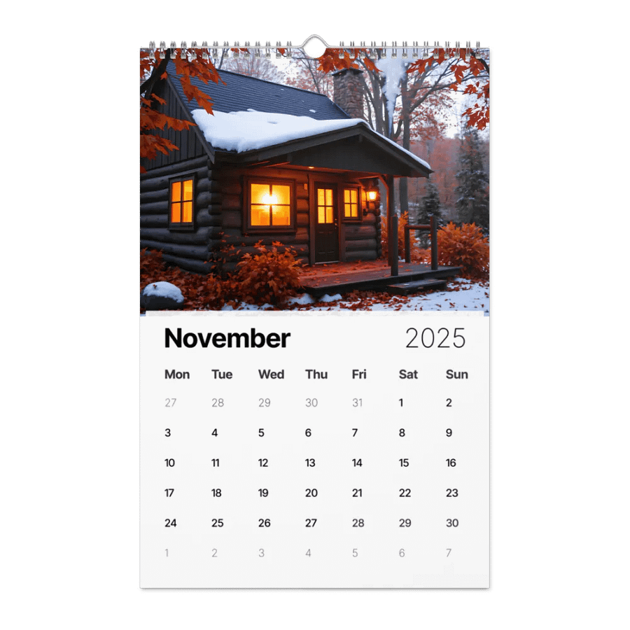 Seasons of 2025 Wall Calendar product image (11)