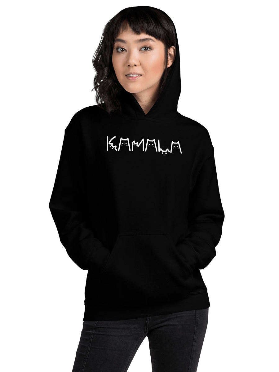 KAMALA CAT LETTERS UNISEX HOODIE product image (3)