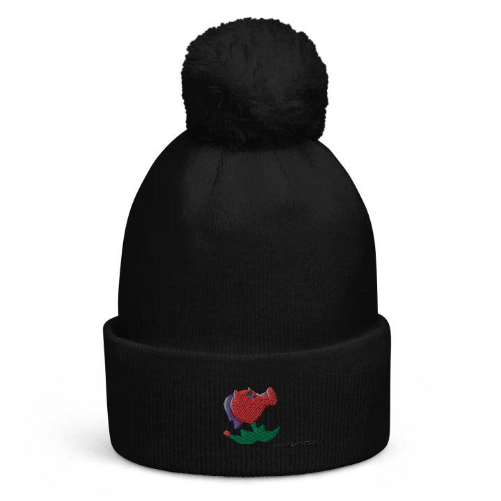 Spicy Pea Pompom Beanie product image (1)