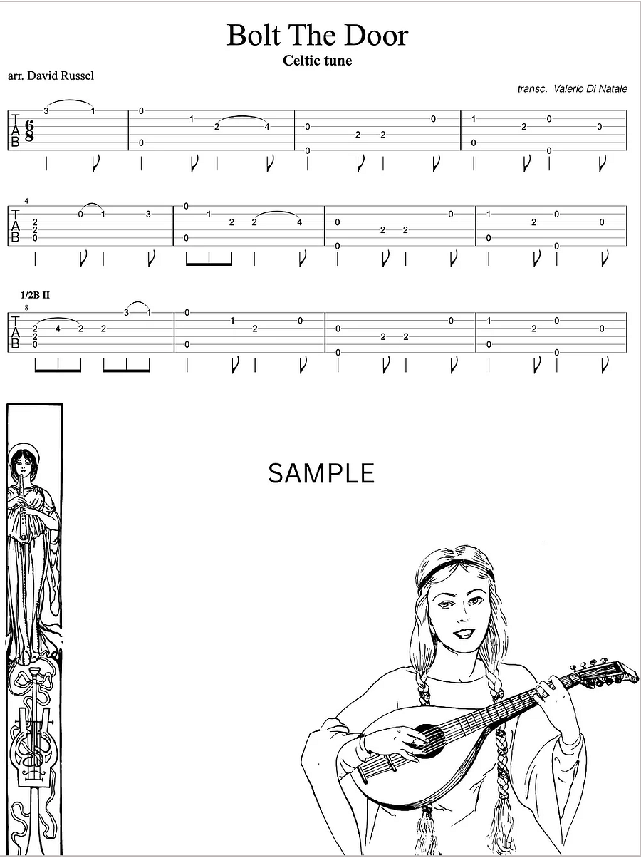 Bolt the door - arr. by David Russel product image (3)