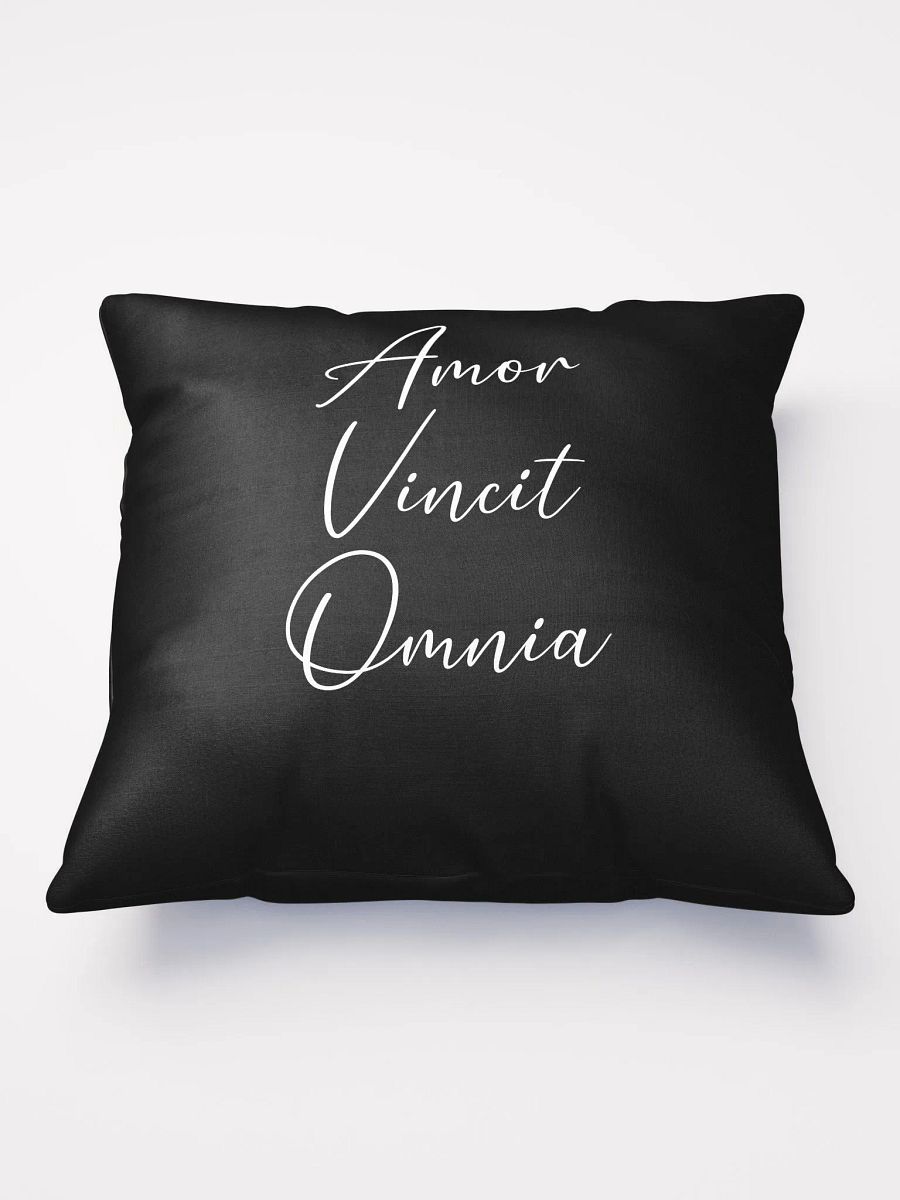Amor Vincit Omnia Pillow product image (4)