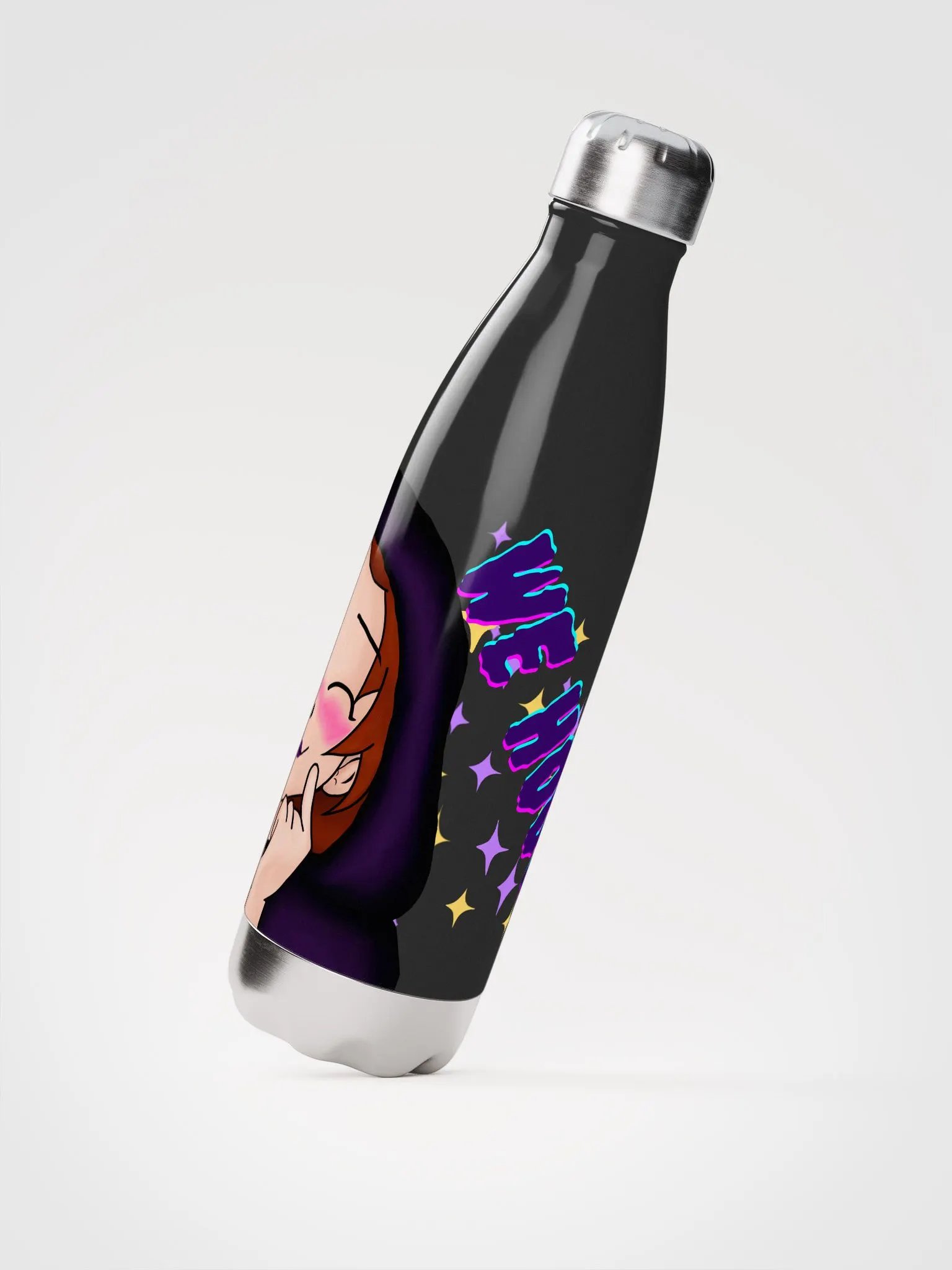 Cultist UwU We Hoolin' Stainless Steel Water Bottle product image (2)