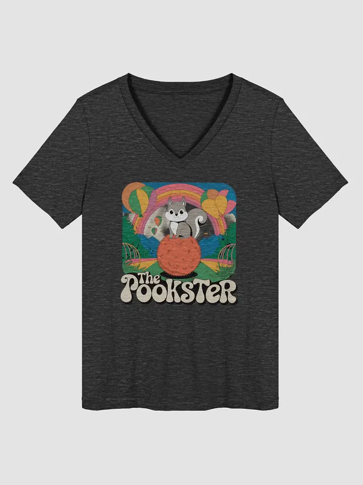 Chic Comfort V-Neck Tee pookster trippy vibes product image (1)