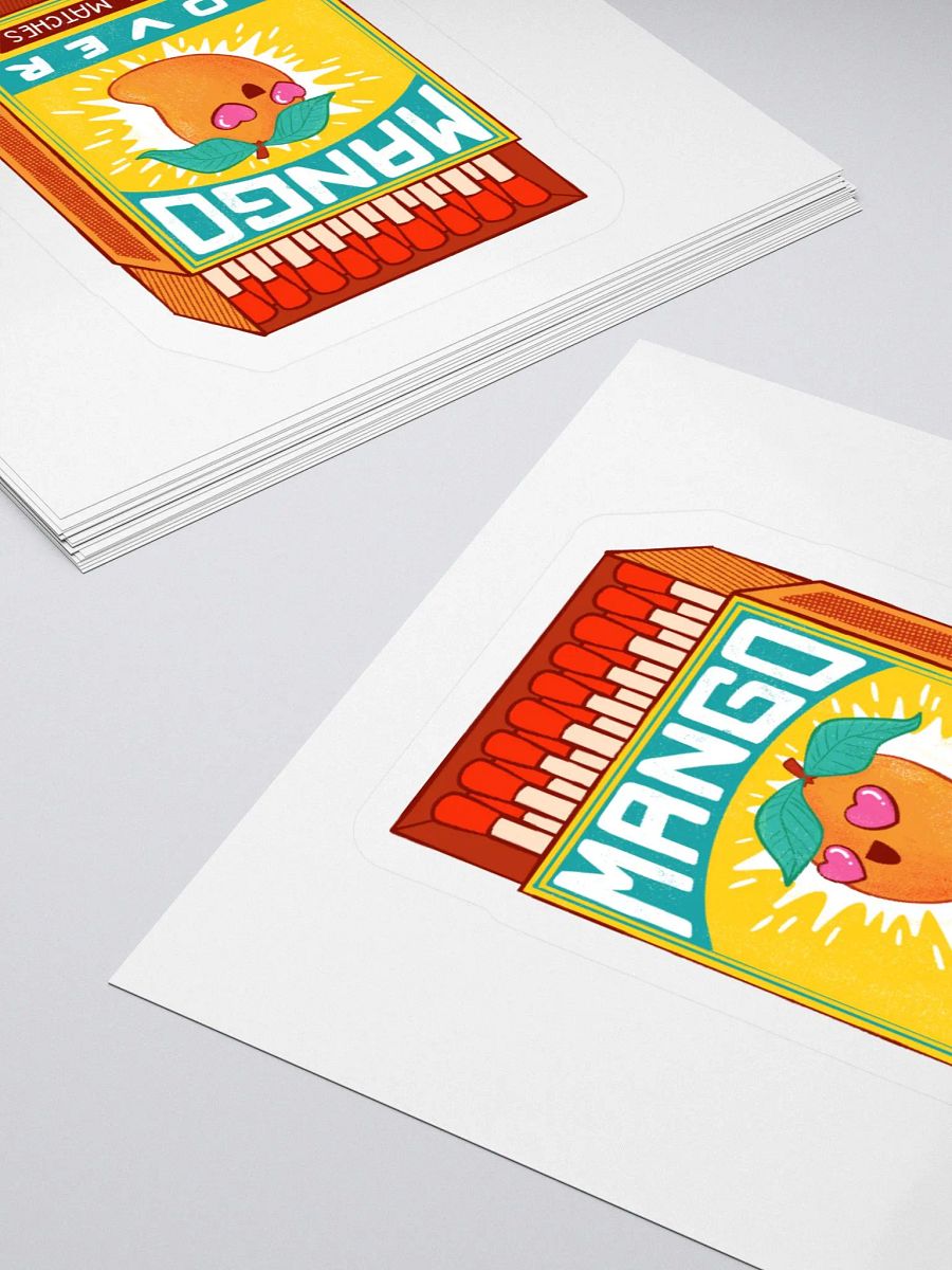 Mango Lover Kiss Cut Stickers product image (4)